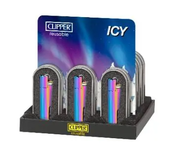 Encendedores Metalico  Icy 12UN