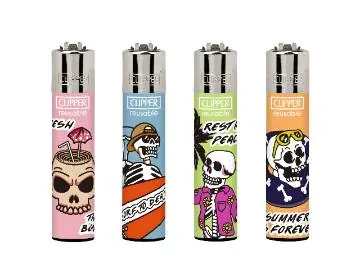 Encendedores Summer Skulls 24UN