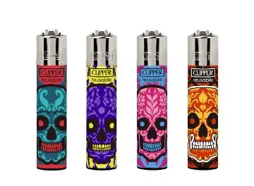 Encendedores Marked Skulls 1 24UN
