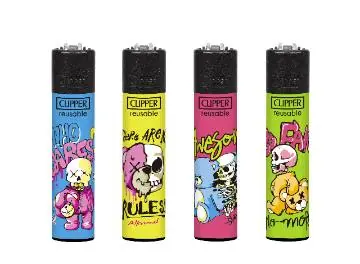 Encendedores Bear Skulls 24UN
