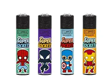 Encendedores Super Pockets 1 24UN