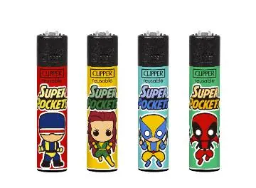 Encendedores Super Pockets 4 24UN