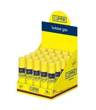 Gas Butano De Bolsillo 16 Ml Display 25 UNidades
