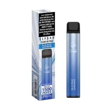 1500 Ultra – Blue Razz Lemonade – Vape Desechable Compacto 1500 Caladas
