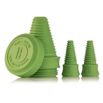 HEMPER Tech - Tapones De Limpieza + Caps Pro - Verde