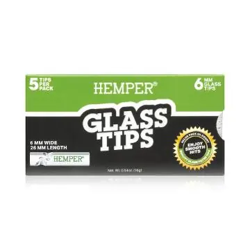 Glass Filter Tips 6Mm Display