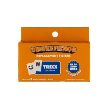 SMOKE FRIENDS - 3Pack Filtro De Reemplazo - Trixx The Ghost