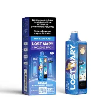Mo20000 Pro – Blue Baja Splash – Vape 20000 Caladas Dual Mesh 800Mah