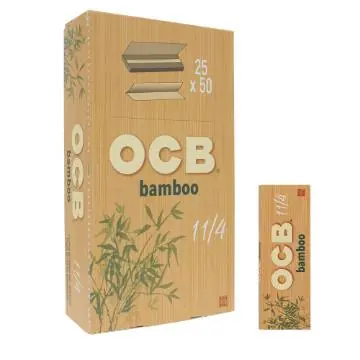 Papel Bamboo 1 1/4 25UN