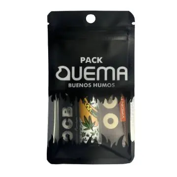 Tripack Quema - Papel 1 1/4 + CLIPPER + Tips Premium