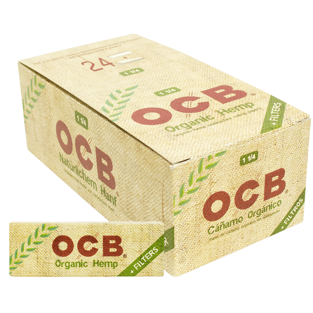 Papelillos OCB 1 1/4 + filtros de cartón – CAÑAMO