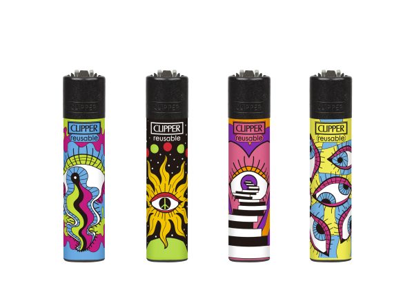 Encendedores Clipper - HIPPIE VISION