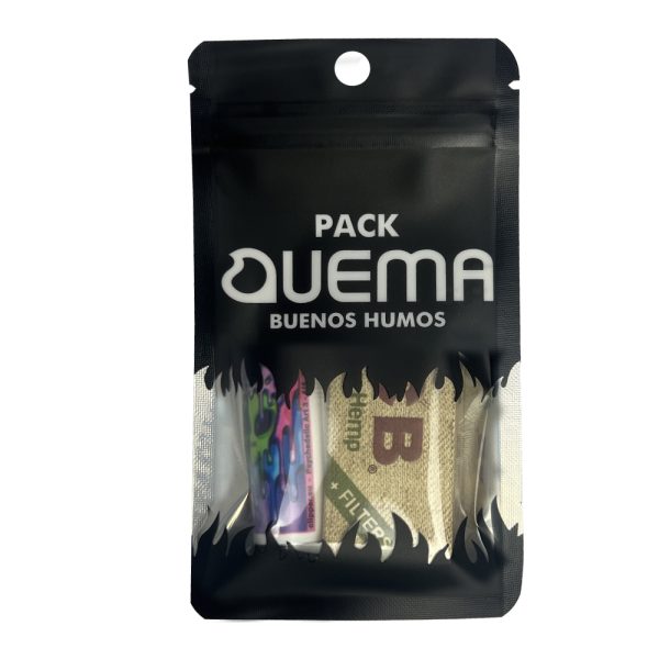 BIPACK QUEMA - Clipper + Papelillo OCB 1 1/4 + Tips - 12 unidades